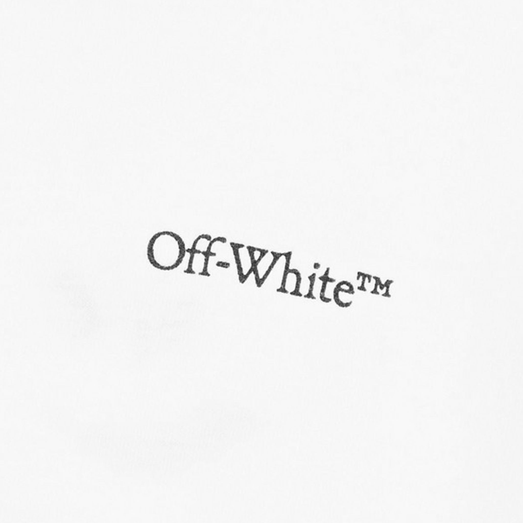 Image of Off-White Waves Diagonals White T Shirt